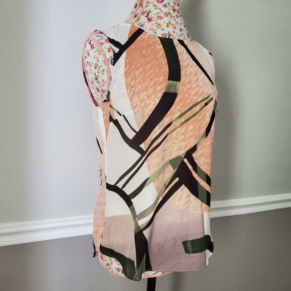 DKNY Women's Bare Suit Blouse Sz S
